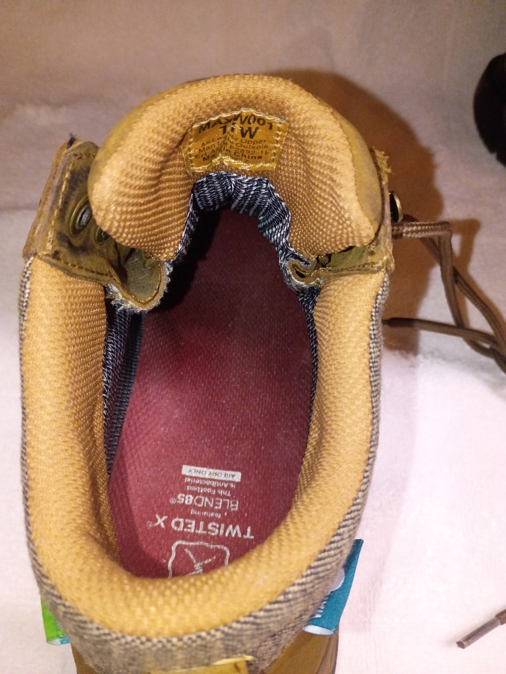 Men's Twisted X Lace-Up Boots Size 11 - Picture 2 of 6